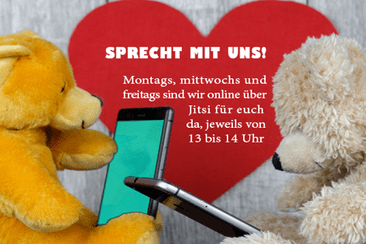 Sprecht mit uns!