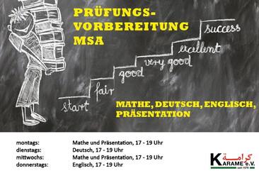 PRÜFUNGSVORBEREITUNG MSA